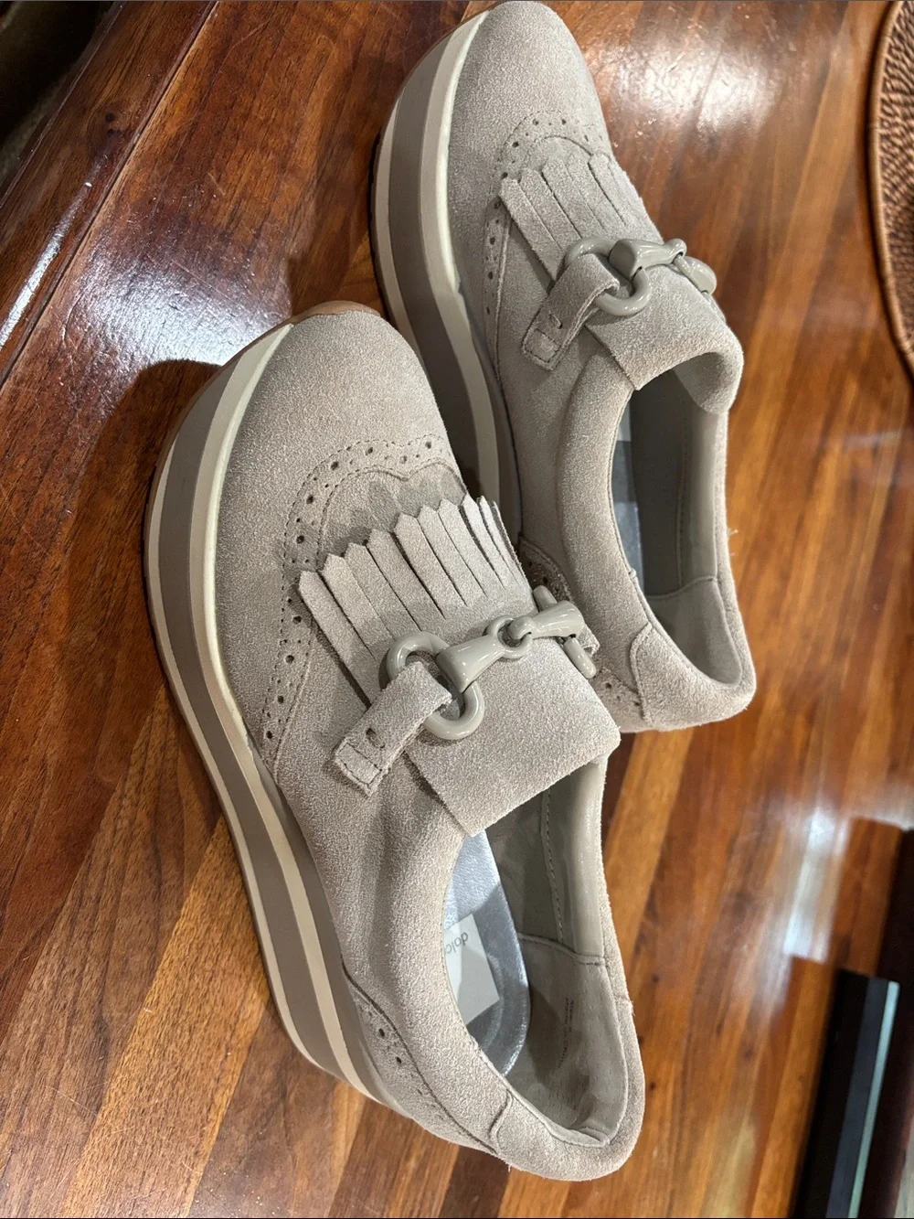 Dolce Vita suede platform